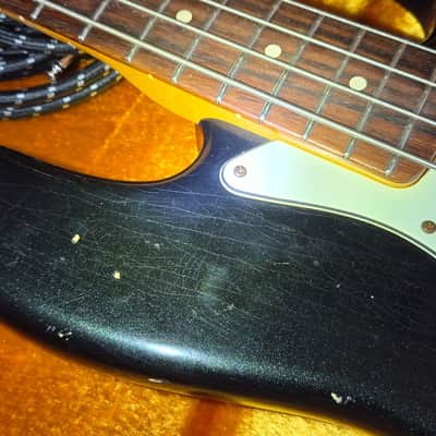 Fender 1964 Jazz Relic 2014 - Dark metallic Green image 3
