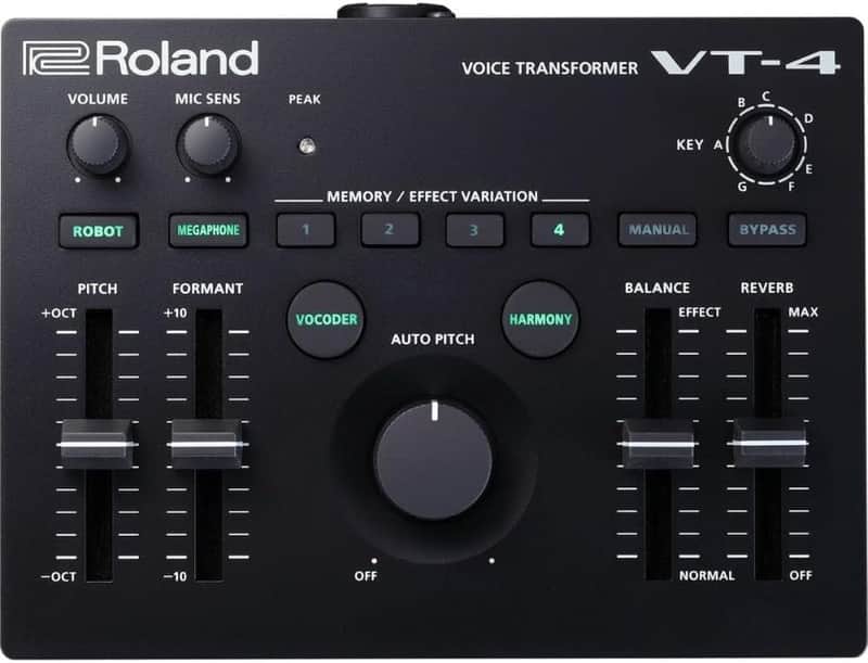 Roland VT-4 Vocal Transformer , Black image 1