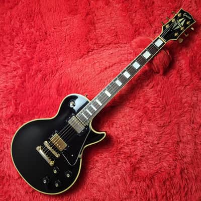 1990 Greco EGC-600 (EGC-75) Les Paul Custom - Black - Mint Collection - Made by Tokai in Japan MIJ image 2