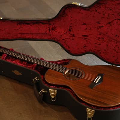 Unplayed! 2020 Taylor Custom Grand Auditorium Sinker Redwood Quilted Maple NAMM + OHSC image 20
