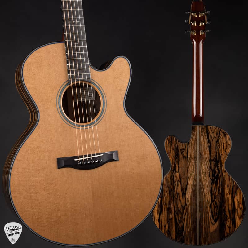 Santa Cruz Fingerstyle Custom - Ancient Orcas Island Cedar & Mun Ebony image 1
