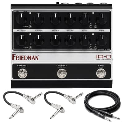 New Friedman IR-D Dual Channel Tube Preamp & DI Guitar Effects Pedal image 1