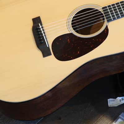 Minty! 2019 Martin D-18 Authentic 1939 Dreadnought Acoustic Guitar Natural + OHSC image 6