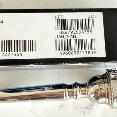 Yamaha TR-16C4 Bb Trumpet Mouthpiece - Silver Plated image 1