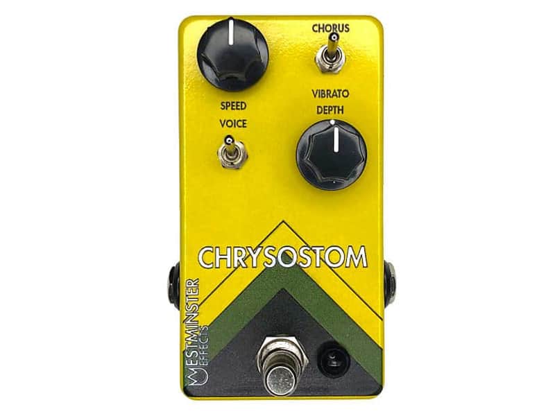 Westminster Effects Chrysostom Chorus and Vibrato Pedal for Guitar or Bass image 1