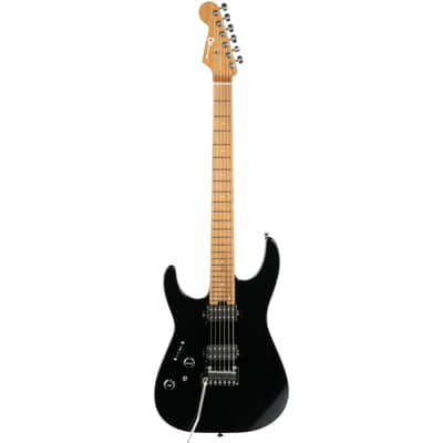 Charvel Pro-Mod DK24 HH 2PT CM Electric Guitar, Left-Handed, Gloss Black, Open Box (Very Good) image 4