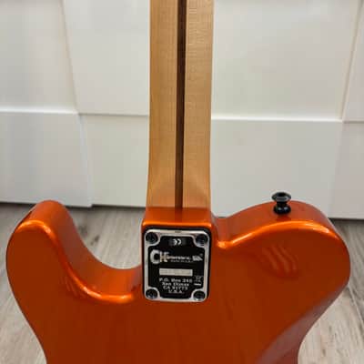 Charvel Jackson USA Select San Dimas Style 2 HH FR 2009 Candy Tangerine - Upgraded w/Original Floyd Rose (Titanium) image 8
