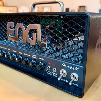 Engl Ironball Type E606 2-Channel 20-Watt Lunchbox Guitar Amp Head 2010s - Black image 3
