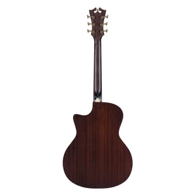 D'Angelico Premier Gramercy Cutaway A/E Guitar - Natural - Open Box image 8