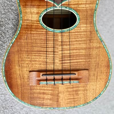Brand New Maui Music Peter Lieberman 5A Koa Deluxe Concert Ukulele  image 3