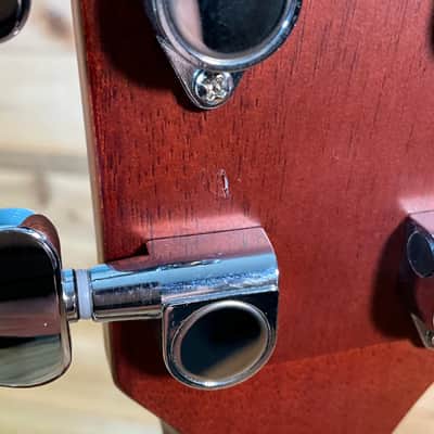 Yamaha FG-TA TransAcoustic Dreadnought Acoustic Electric Guitar USED - Vintage Tint image 7
