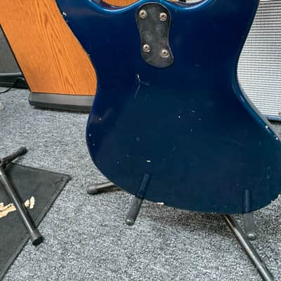 Mosrite 12 string venture model the blue Phoenix 60s Blue image 13