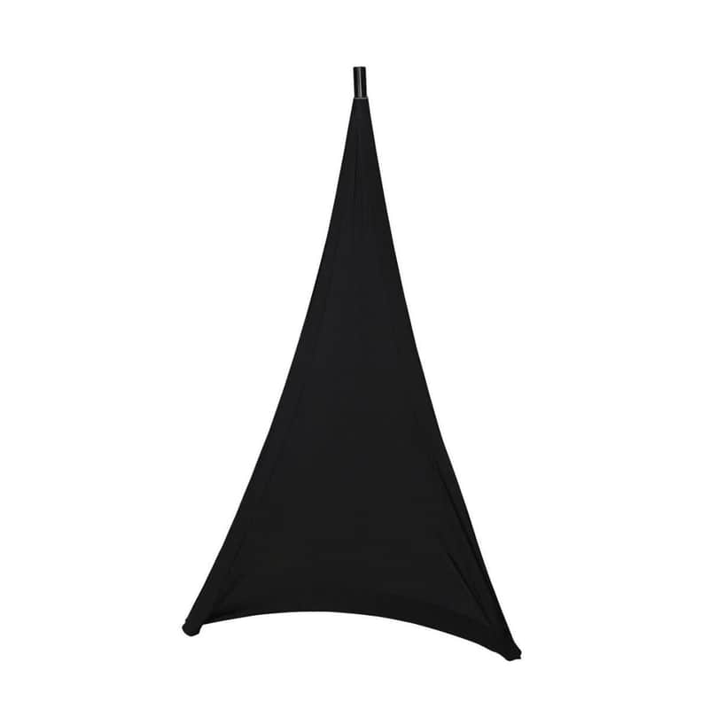 Gator Cases GPA-STAND-1-B | Stretchy Speaker Stand Cover 1-Side Black image 1