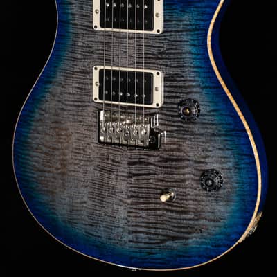 PRS CE 24 Willcutt Exclusive Run Faded Gray Black Blue Burst w/ Blue Back (743) image 1