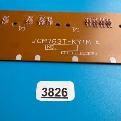 CASIO WK-1800 Keyboard Part: Key Contact Circuit Board PCB [JCM763T-KY1M] image 8
