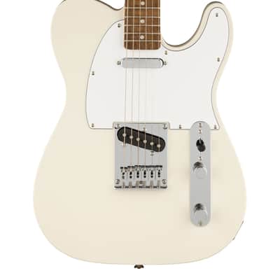 Used Squier Affinity Series Telecaster - Olympic White w/ Laurel FB image 1