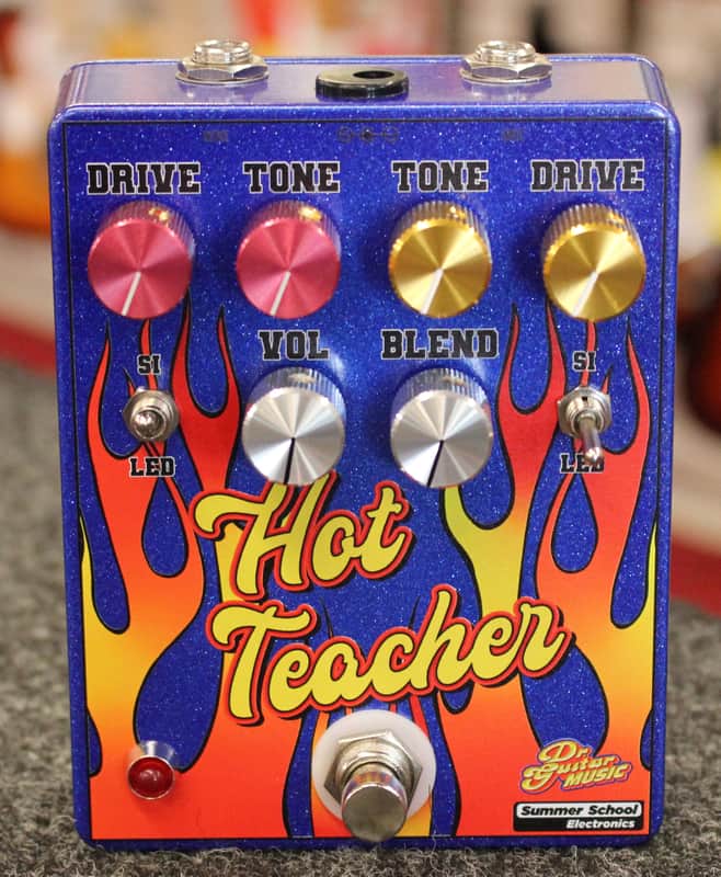 Summer School Electronics "HOT TEACHER" The Class Reunion Parallel Drive Fuzz Guitar Effects Pedal #6 image 1