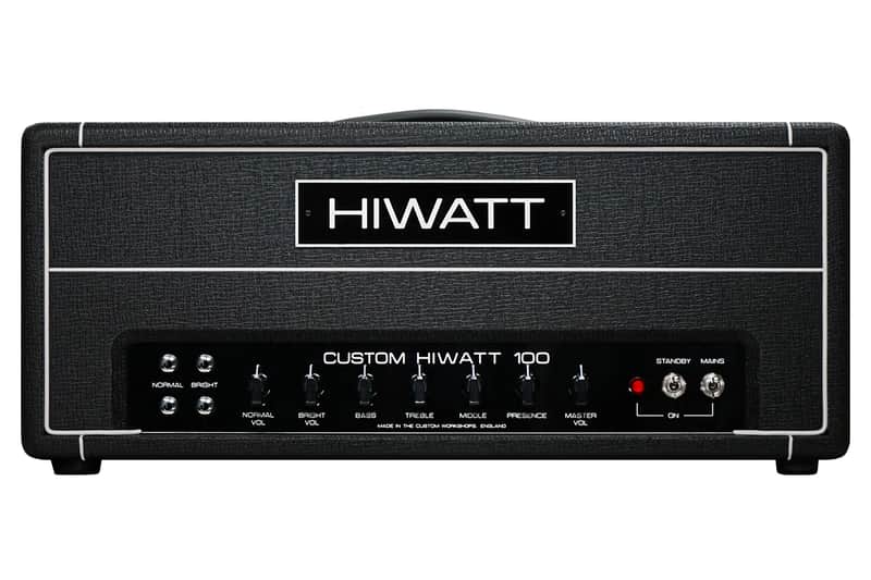 Hiwatt DR103 Head - Custom Hiwatt 100W Head image 1