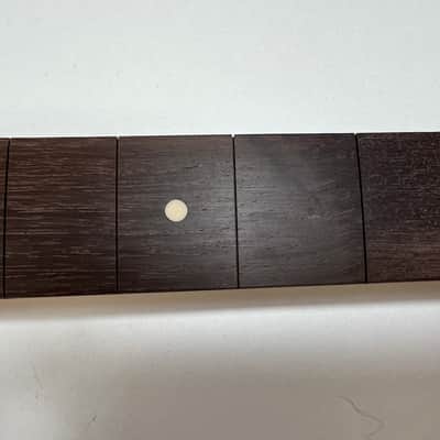 General Vintage Tone NOS Dalbergia Nigra electric guitar neck for T style ( Brazilian Rosewood ) Slab board full finished - Nitro image 17