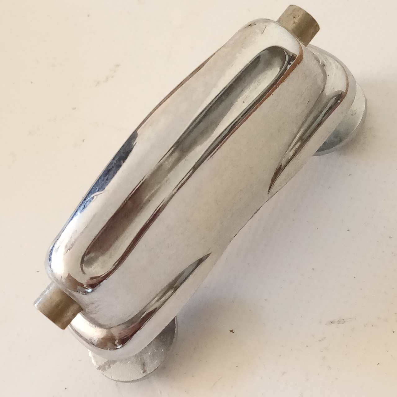 Slingerland 1+50s Snare Drum Lugs Center Sound King Vintage Chrome Tom/Bass 3ply — main photograph
