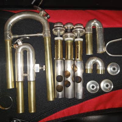 Bach TR200S Silver Intermediate Trumpet!  Serviced, New Case, Gorgeous! image 14