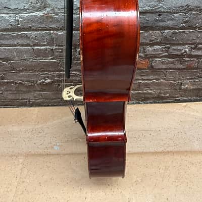 Artisan Strings Model 100 3/4 Cello 2007 - Serial #7689 w/ Original Gig Bag - Wood Crack, Plays image 17