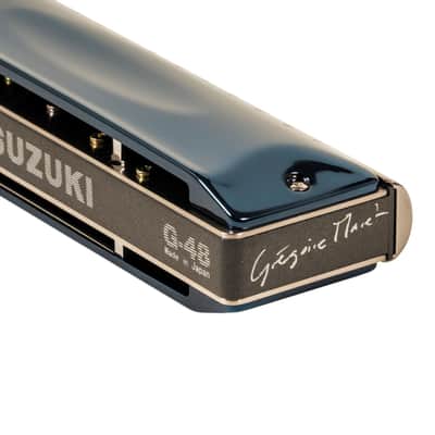Suzuki G-48-C Key of C Gregoire Maret Signature Model Harmonica image 4