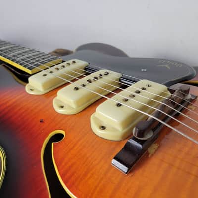 1962 Guild X-350 Stratford - Sunburst With OHSC image 15