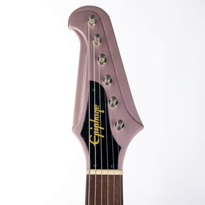 Epiphone 1963 Firebird I (Incl. Hard Case), Heather Poly | Demo image 8