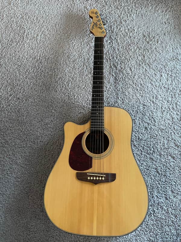 Fender San Miguel California Series Natural Lefty Left-Handed Acoustic Guitar image 1