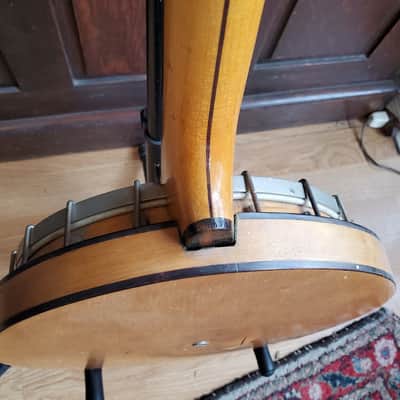 Antique 1930s Sterling Tenor Banjo ~ New Tailpiece and Bridge ~ With NOCC ~*SALE*~ See Video! image 16