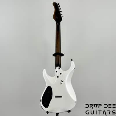 Mayones Adam Christianson Aquila Cardinal Aged Electric Guitar w/ Case - Cardinal White Aged image 16
