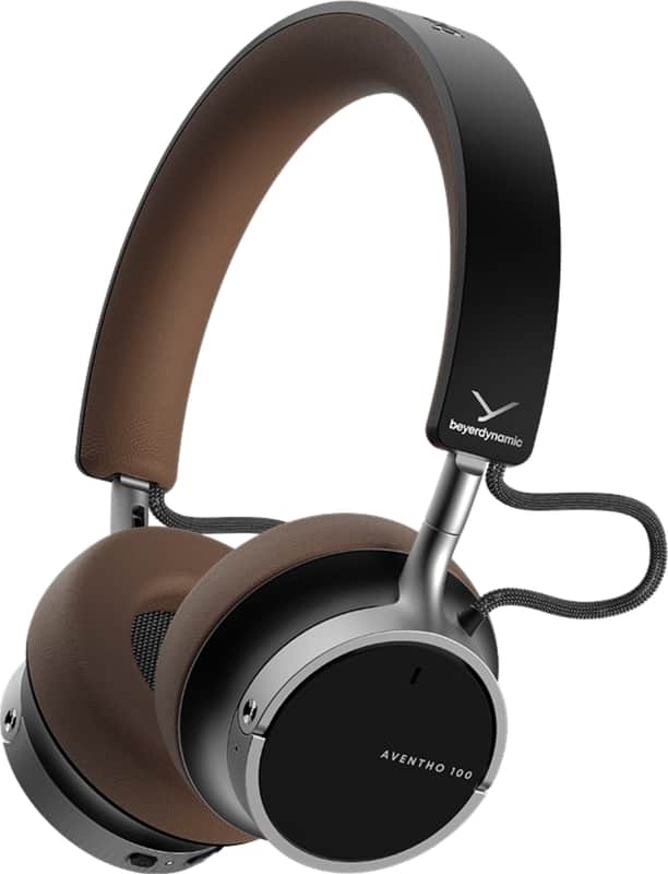 Beyerdynamic Aventho 100 Wireless On-Ear Headphones, Brown image 1