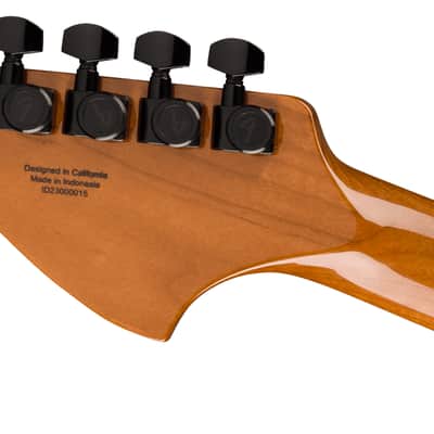 Fender Tom DeLonge Starcaster Rosewood Fingerboard, Black Hardware - Satin Shell Pink image 2