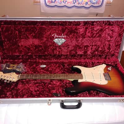 Fender 60th Anniversary American Stratocaster DIAMOND EDITION w/ Rosewood Fretboard 2006 - 3-Color Sunburst **INVESTMENT GRADE** image 17