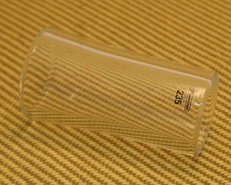 235 Dunlop USA 235 Pyrex Tempered Glass Flare Guitar Slide Large Single image 1