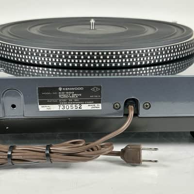 Kenwood KD-500 Direct Drive Turntable image 10