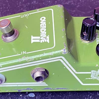 Ibanez IBANEZ OVERDRIVE II Script Logo Med 70's - Green Box Made in Japan image 4