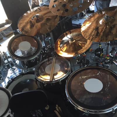Slingerland/Gibraltar/Remo/Paiste Vintage drumset 1974 Chrome image 14