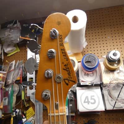 Fender Jazz Bass 1975 - Natural - Ash Body image 14