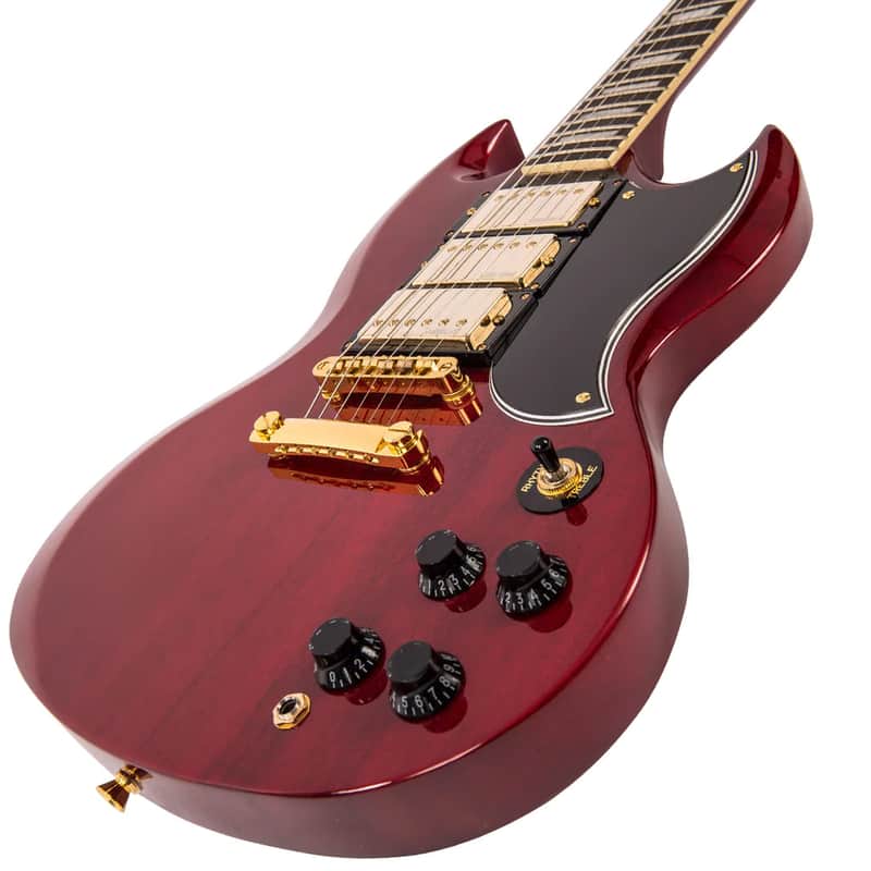 Vintage VS63CR ReIssued Cherry Red image 1