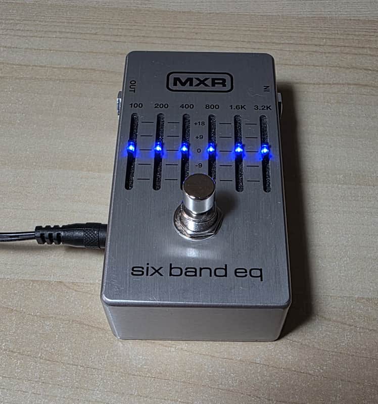 MXR M109S Six Band EQ 2016 - Present - Silver image 1