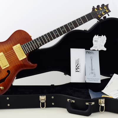Paul Reed Smith Singlecut Hollowbody I with Artist Package & Piezo, 2008 Violin Amber Near Mint! image 7