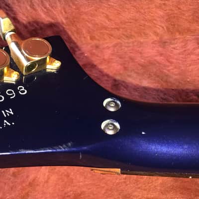1985 Gibson Q-2000 Metallic Blue! Gibson’s Roaring Superstrat! OHSC!!! image 14