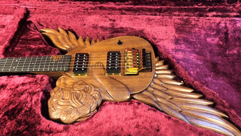 ESP Angel 1996 Natural Mahogany - 1 of 1, mint and unplayed! image 1