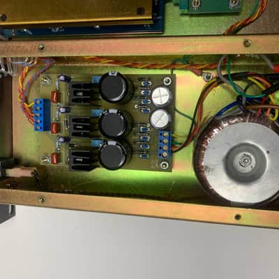 Avedis Audio R52 500-Series Rack loaded with 2x A-Designs P-1 Mic Preamps image 2
