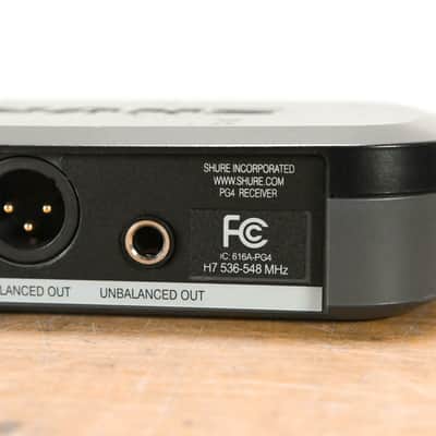 Shure PG14 Wireless Guitar System - H7 Band: 536-548 MHz (NO PSU) CG01320 image 5