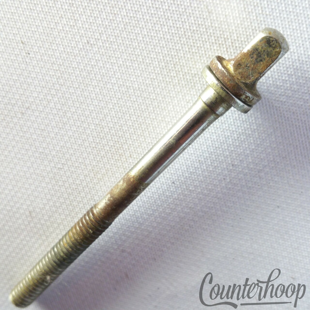 Leedy&Ludwig 2 9/16"T-Rod Tensioner Snare/Tom Drum Nickel Plating Vintage50s USA — main photograph