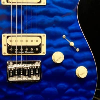 ESP Throbber 'Mod.' 【MADE IN JAPAN】 2019 - Deep Aqua / Rosewood image 6