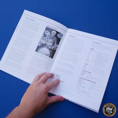 Taye Company Drums And Hardware Catalog 2000s RARE image 5